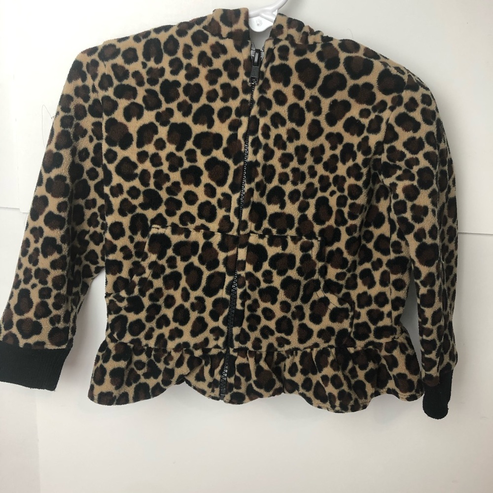 Garanimals Baby Girls Fleece Leopard Jacket 24m